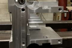 Bloque aluminio fresadora